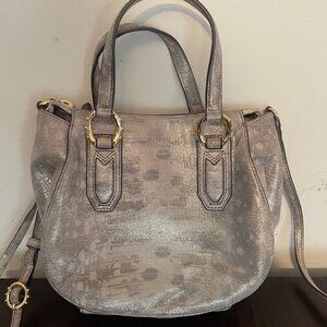 Aimee Kestenberg Silver Crossbody Bag